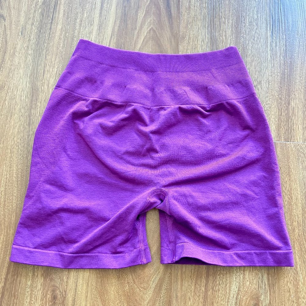 Purple Spandex Shorts